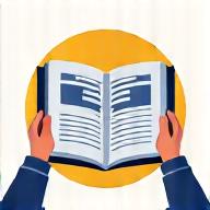 Icon of a comprehensive instruction manual with a video play button, representing setup guides and video tutorials.